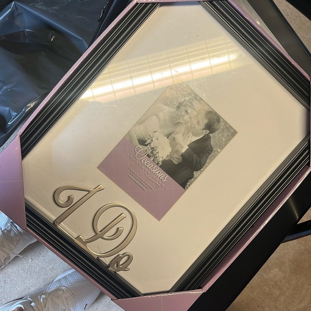 New in box “I do” frame